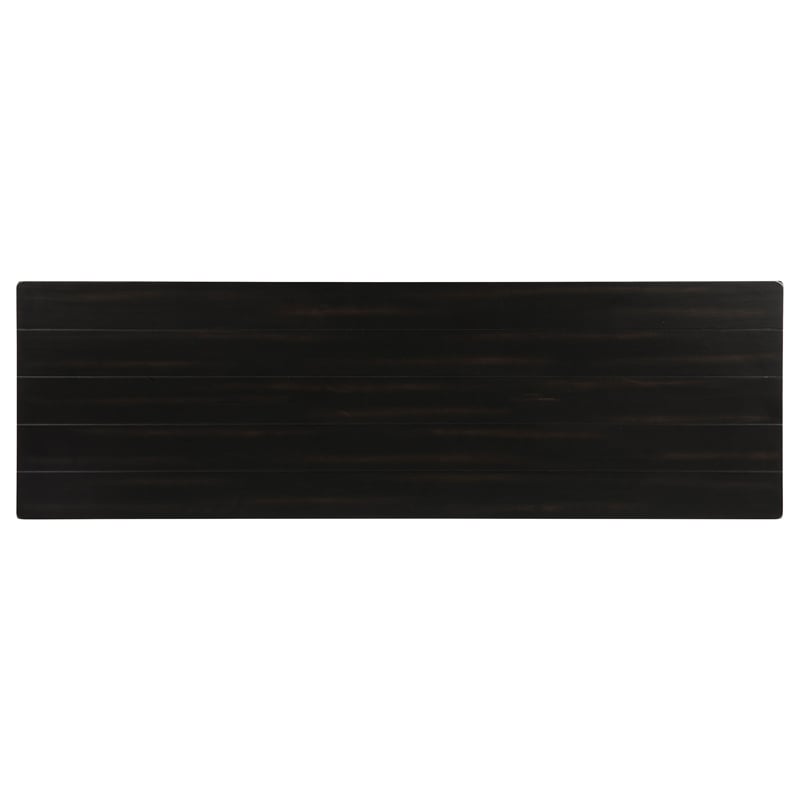 Payne Wood Entryway Sofa Console Table Java