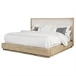 Kailani 52-inch Queen Wingback Bed Beige Oak
