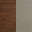Maderia 57-inch Upholstered California King Panel Bed Walnut