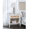 Bexhill 1-drawer Nightstand Bedside Table White