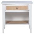 Bexhill 1-drawer Nightstand Bedside Table White