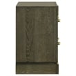 Gran Park 2-drawer Nightstand Bedside Table Dark Cocoa