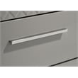 Ives 4-piece Queen Bedroom Set Grey High Gloss