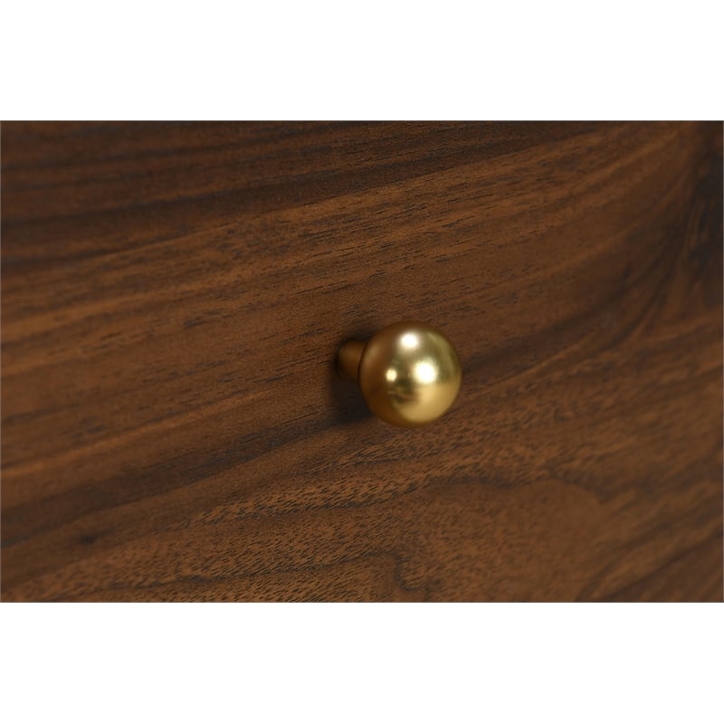 Welsley 4-drawer Chest of Drawers Walnut