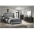 Lucia 5-drawer Bedroom Chest of Drawers Black