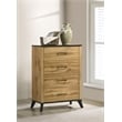 Kaywood 4-drawer Bedroom Chest of Drawers Natural Pine