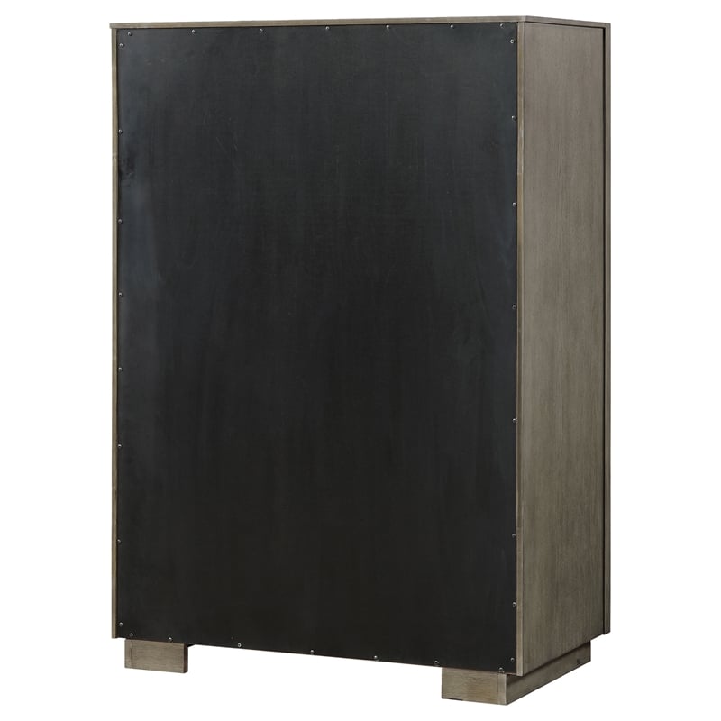 Durango 5-drawer Bedroom Chest Taupe Oak