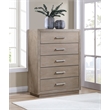 Kenora 5-drawer Bedroom Chest Barley Brown