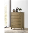 Granada 5-drawer Bedroom Chest of Drawers Natural Pine