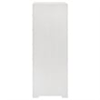Ives 5-drawer Bedroom Chest of Drawers White High Gloss