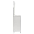 Marmore 9-drawer Dresser and LED Mirror White