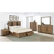 Terrace 6-drawer Dresser and Mirror Ash Brown