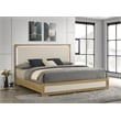 Hyland Eastern King Panel Bed LED Headboard Natural