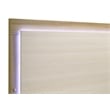 Hyland Eastern King Panel Bed LED Headboard Natural