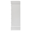 Louis Philippe 5-drawer Bedroom Chest White