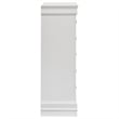 Louis Philippe 5-drawer Bedroom Chest White