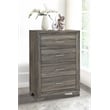 Wright 4-drawer Chest of Drawers Brown Oak