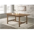 Crestmore 71-inch Rectangular Wood Dining Table Walnut