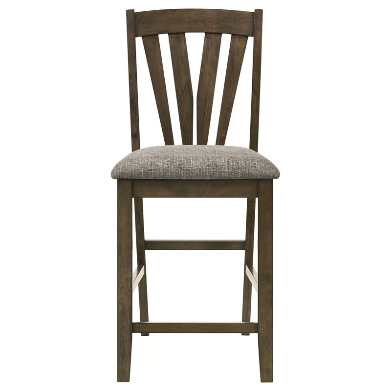 Canfield Counter Height Dining Side Chair Brown