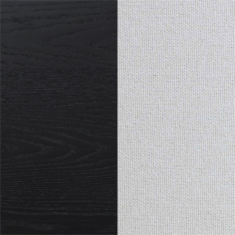 Brookmead 5-piece Upholstered Eastern King Bedroom Set Black