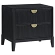 Brookmead 5-piece Upholstered Queen Bedroom Set Black