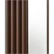 Elena 30-inch Square Tapered Mirrored Table Lamp Brown