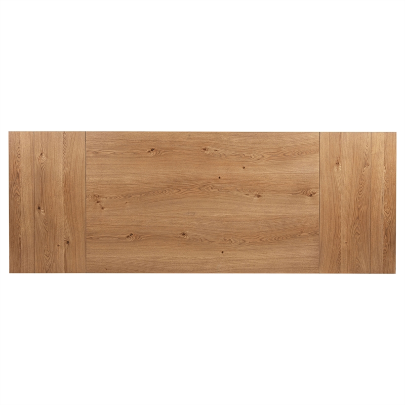 Middleton 106-inch Extension Leaf Dining Table Natural Brown