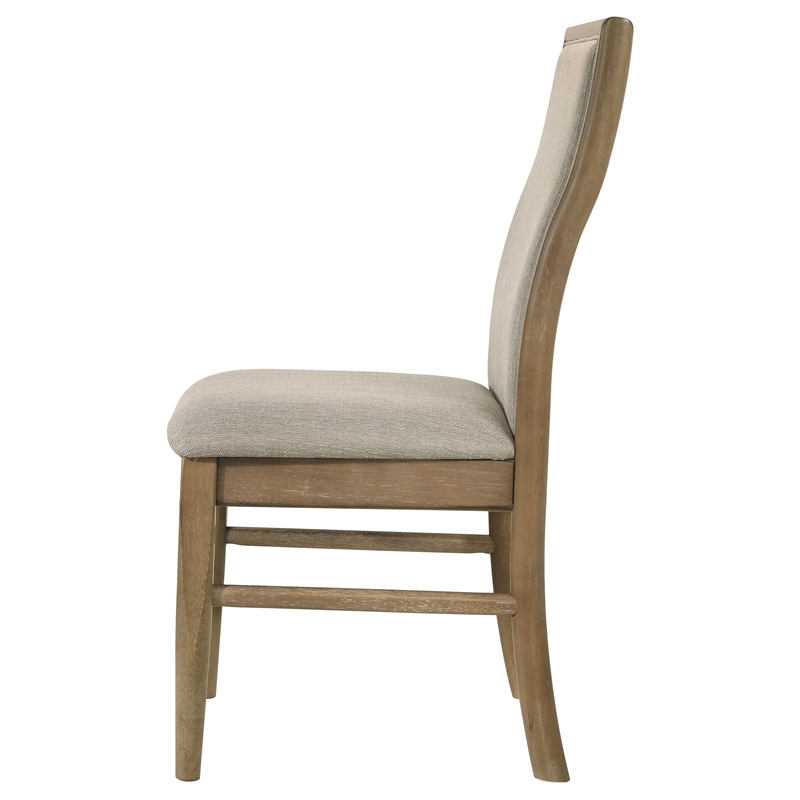 Adina Upholstered Dining Side Chair Barley