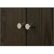 Reseda 4-door Dining Sideboard Server with Shelves Ash Brown