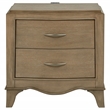 Coaster Revello Traditional Wood 2-Drawer Nightstand in Washed Mango Brown