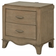 Coaster Revello Traditional Wood 2-Drawer Nightstand in Washed Mango Brown