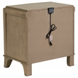 Coaster Revello Traditional Wood 2-Drawer Nightstand in Washed Mango Brown
