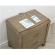 Coaster Revello Traditional Wood 2-Drawer Nightstand in Washed Mango Brown