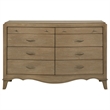 Coaster Revello 8-Drawer Traditional Wood Dresser in Washed Mango Brown