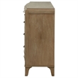 Coaster Revello 8-Drawer Traditional Wood Dresser in Washed Mango Brown