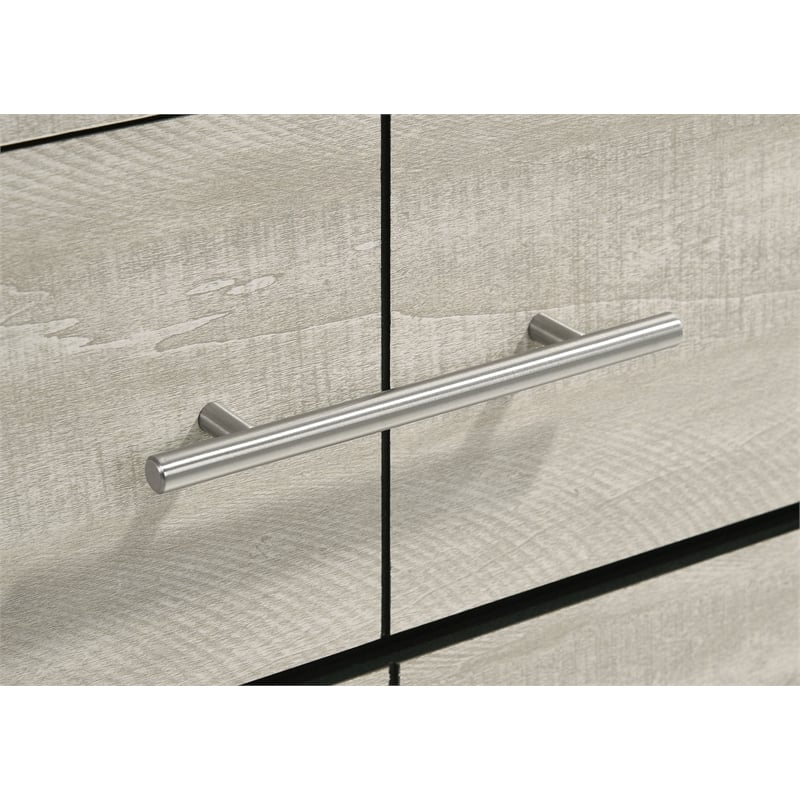 Trenton 6-drawer Bedroom Dresser Rustic Cream