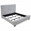 Patricia 58-inch Boucle Upholstered California King Bed Grey