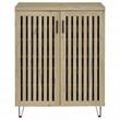 Brixton 2-door Entryway Shoe Storage Cabinets White Oak