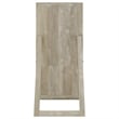 Cadence Tempered Glass Full Length Mirror Grey Washed Oak