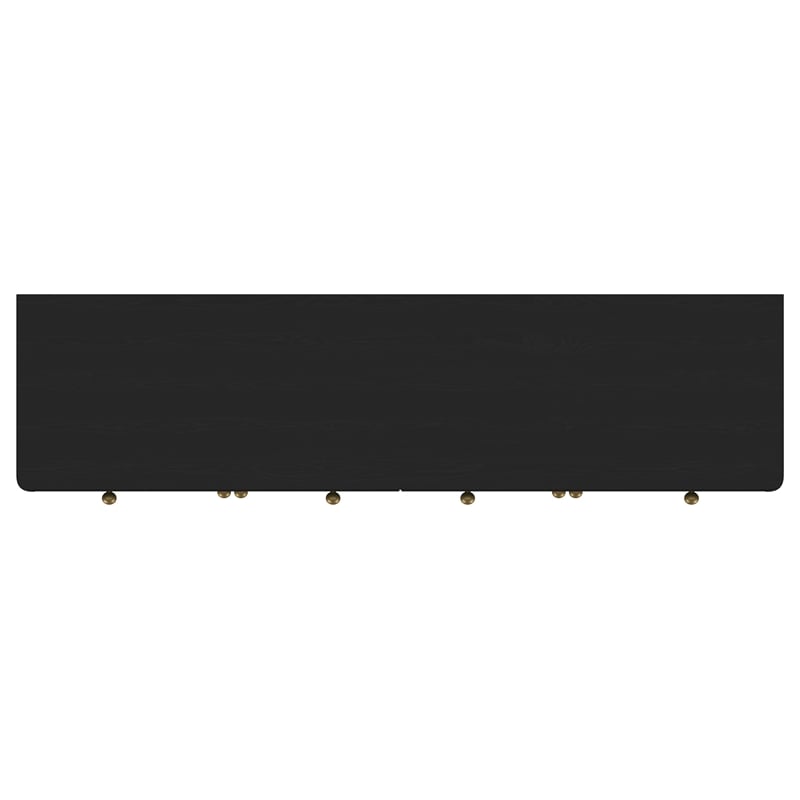 Arini 2-drawer Cane Door Dining Sideboard Server Black