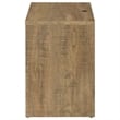 Westpark 2-drawer Nightstand LED Lights and USB Mango