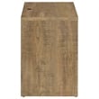 Westpark 2-drawer Nightstand LED Lights and USB Mango