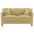 Corliss 2-piece Velvet Upholstered Sofa Set Camel