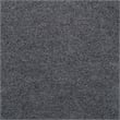 Octavia Upholstered Rectangular Ottoman Charcoal Grey