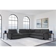 Collins 6-piece Modular Power Reclining Sectional Dark Grey