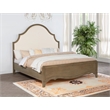 Coaster Revello 67-inch Wood California King Panel Bed in Washed Mango Brown