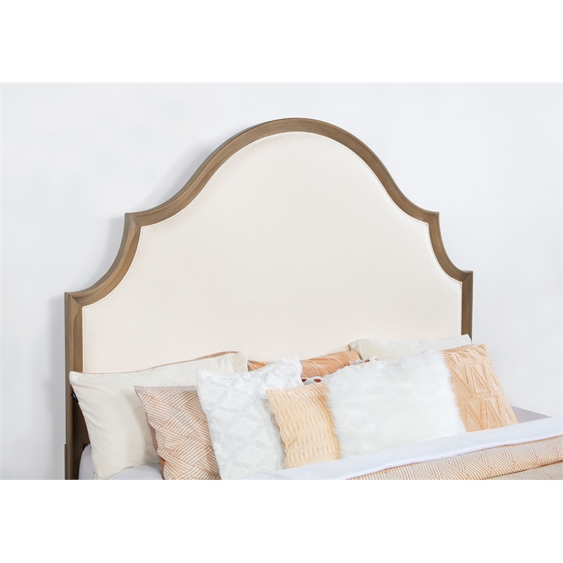 Coaster Revello 67-inch Wood Queen Panel Bed in Washed Mango Brown