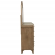 Coaster Revello 8-Drawer Wood Bedroom Dresser with Mirror in Washed Mango Brown