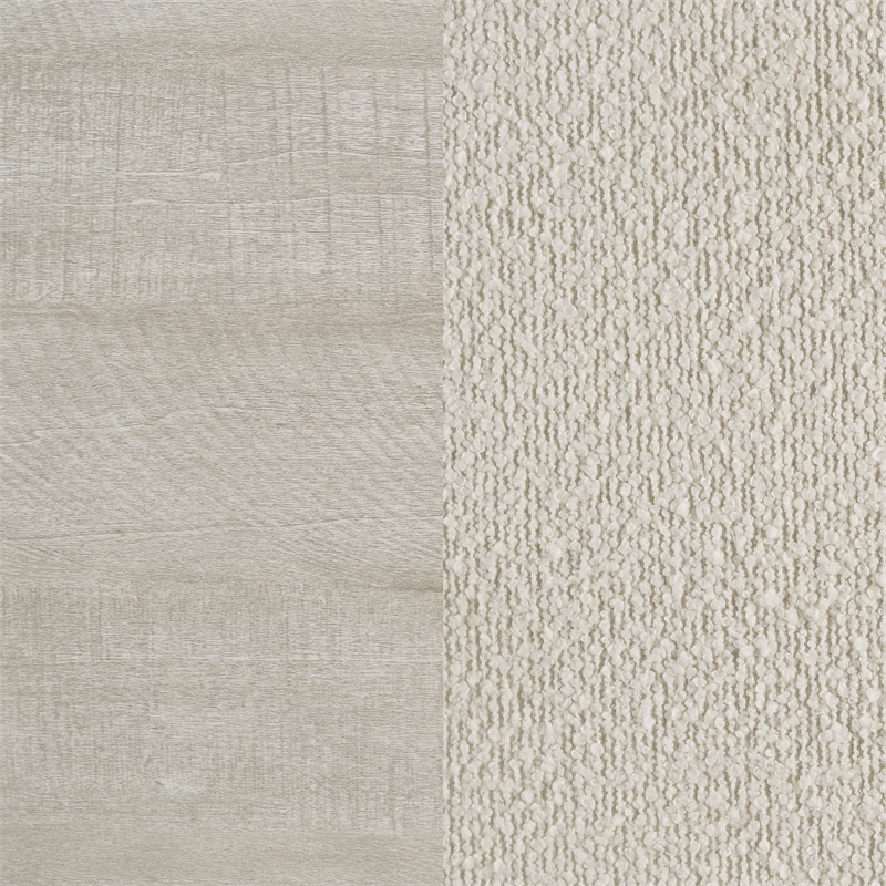 Trenton 54-inch Wood Full Panel Bed Rustic Cream