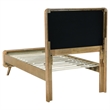 Robyn Wood Twin Platform Bed Light Ash